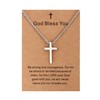 Monily Cross Necklace for Women Cross Necklaces with 2.5 mm