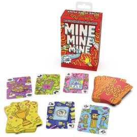 Spin Master Games, Mine Mine Mine The Card Game: A Fast-Paced Card Collecting Battle, Fun Activity for Teens, Adults & Family Game Night, 3-8 Players, for Ages 7 & Up