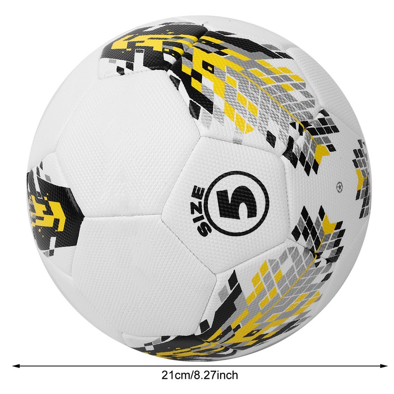 PVC Diamonds Pattern Size 5 Training Football Professional Competition Soccer