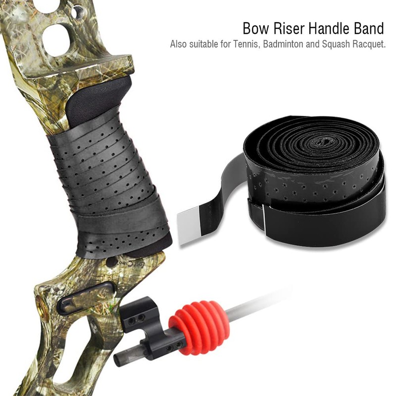 Bow Handle Tape, Archery Nonslip Handle Grip Tape Bow Absorb