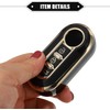 Juego de funda para llave inteligente de coche compatible con