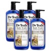Dr Teal's Coconut Oil Body Wash, 4 Pack, 24 Fl