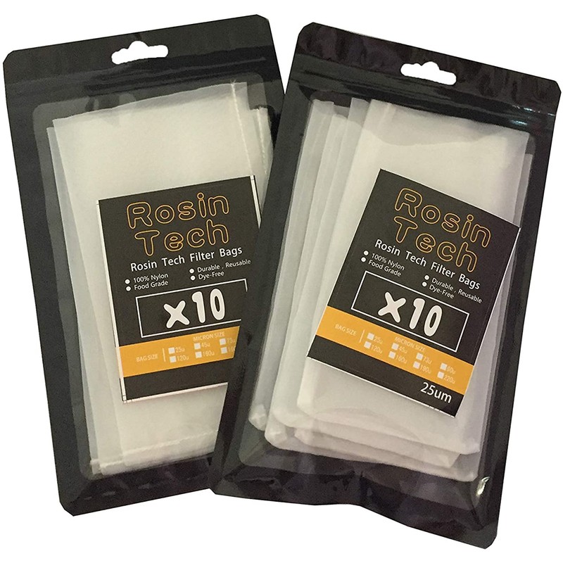 120 Mic Nylon Heat Press Bags 3.5 x 6 inch