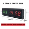 Ledbrigym Gym Timer Clock Digital Interval Tabata Workouts Fitness Wall
