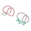 100pcs Paper Clips Increased Slip Resistance Rust Prevention Portable Metallic