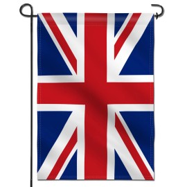 Anley Double Sided Garden Flag, Union Jack British UK Decorative Garden Flags