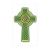 CafePress Celtic Cross 2 Light Rectangle Bumper Sticker Car Decal