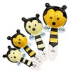 Pacific Giftware Loveable Cute Honey Bee Ceramic Measuring Spoons Set