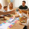 Happy Birthday Table Runner, 72×13In Colorful Birthday TableRunner