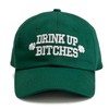 JZYEGSW st Patricks Day hat Green Baseball Cap Shamrock Embroidered