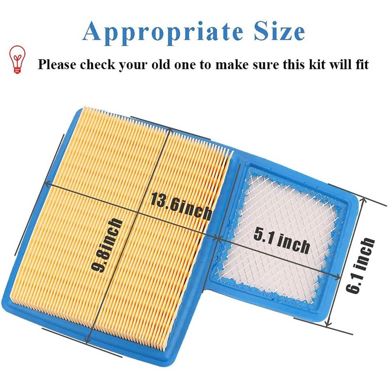 Compatible with G16 Air Filter for Yamaha G16A G19 G20