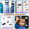 Vehicle Sticker Book for Toddlers 3-6 Years - 36PCS Reusable