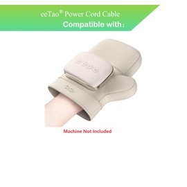 eeTao 5V USB Type C Charging Cable Compatible with Zaza HM10 Electric Hand Glove Massager Battery DC 5V DC5V 5.0V Power Supply Cord Cable