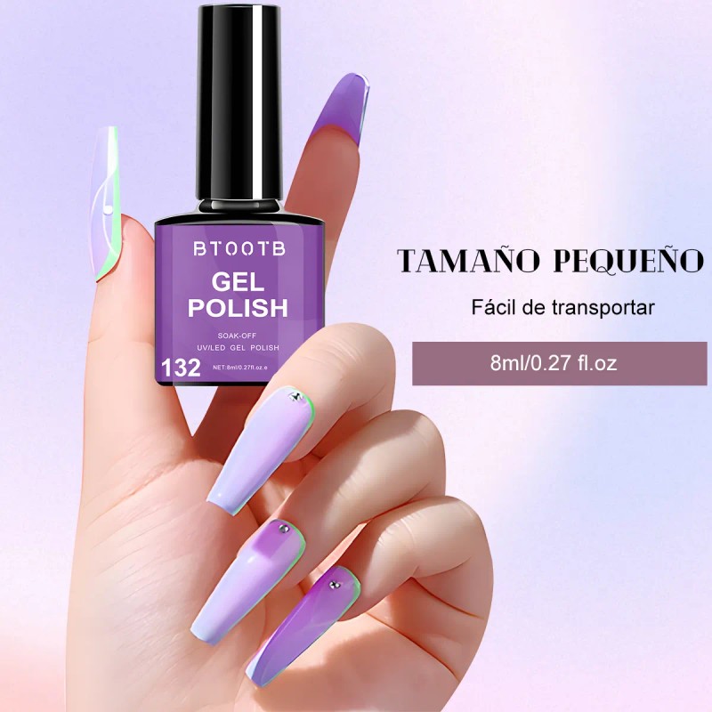 Btootb Geles Semipermanentes Esmaltes Gama 12 Uñas Gelish