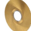 Circular Saw Blade 72 Teeth Ti Plated High Speed Steel