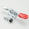Set of 10 GH-201A toggle clamps, quick release, horizontal tensioner,