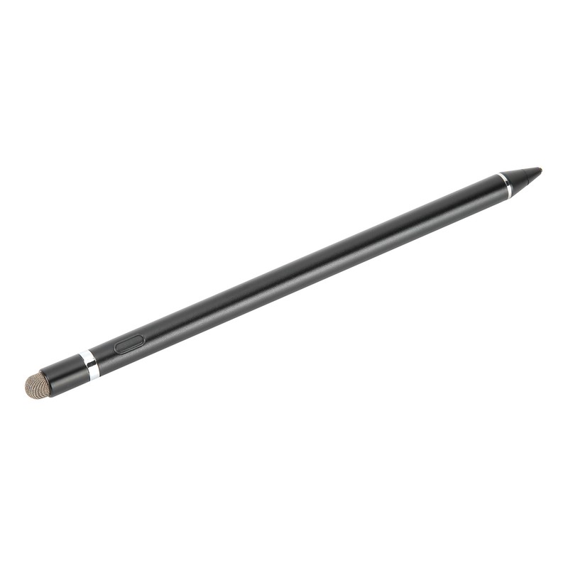 Stylus Pen Black for IOS/Android Universal 2-In-1 Active Capacitive Touch