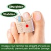 Mcvcoyh Broken Toe Wraps 6 Pack Cushioned Bandages Hammer Toe
