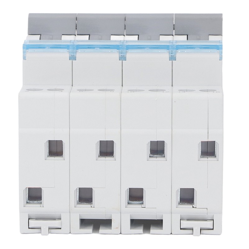 4P Dual Power Manual Transfer Switch DIN Rail Mount Single