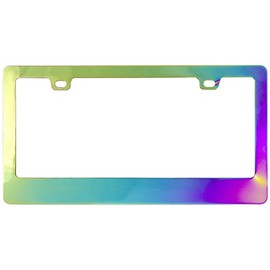 Custom Marcos Marco de la Placa de Licencia, Chrome Chameleon