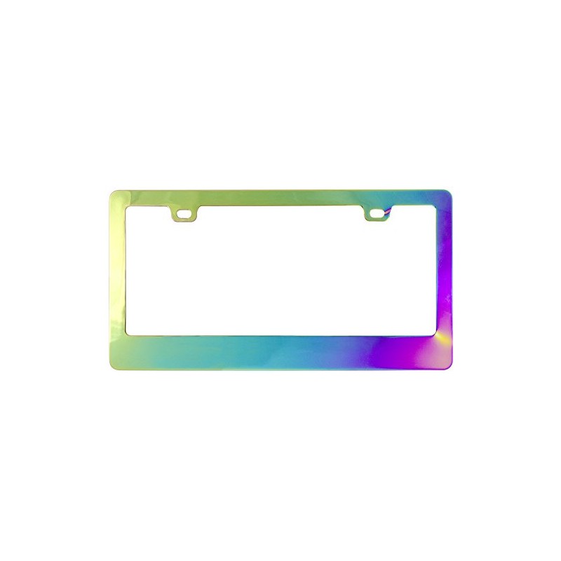 Custom Marcos Marco de la Placa de Licencia, Chrome Chameleon