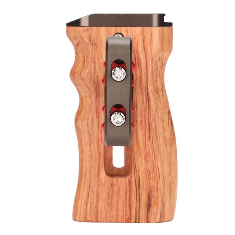 Universal Side Wooden Handle Grip Natural Adjustable Brazilian Wood Side
