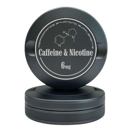 Edition 019: Caffeine | Snus Can | Snus Container | Zyn Metal Can | Metal Zyn Container | Zyn Holder | Metal Snus Container | Smell Proof Container | Aluminum Zyn Container (Gunmetal Gray)