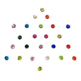 Comet Busters Multicolor Dot Designer Bridal Bindi