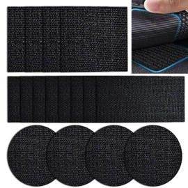 16PCS Rug to Carpet Gripper,Reusable Rug Grippers from Rug to Carpet for Laminate Carpeted Floor,Non Slip Carpet Grippers,Washable Strong Adhesion Carpet Sticky Grips Stair Sofa Cushion Car Liners