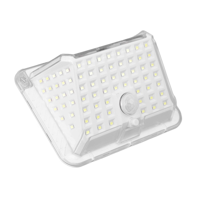 Solar Motion Sensor Wall Light Waterproof Energy Saving LED Outdoor