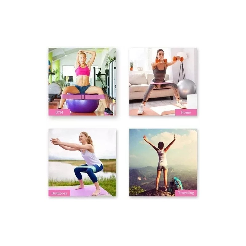 Molin Bandas De Ejercicio Ligas De Resistencia Yoga C/3 Ligas