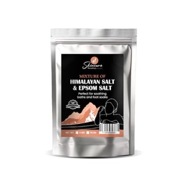 Skin Care Sunday Pink Himalayan Salt & Epsom Salt Mixture - Relaxing Bath & Foot Soak | Pink Himalayan Scent | Natural Self-Care (10Lb)