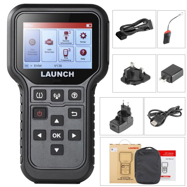 LAUNCH CRT5011E TPMS Relearn Tool OBDII Code Reader Activate/Relea