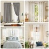 Wolistsa White Double Curtain Rods for Windows 72 to 144
