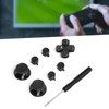 Game Controller Aluminum Alloy Buttons Thumb Stick Set Replacement Parts