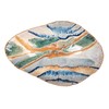 Bloomingville Organic Spectrum Stoneware Footed Bowl, Multicolor