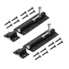 TERF® Heavy Duty Tower Door Bolt Barrel Slide Lock Black