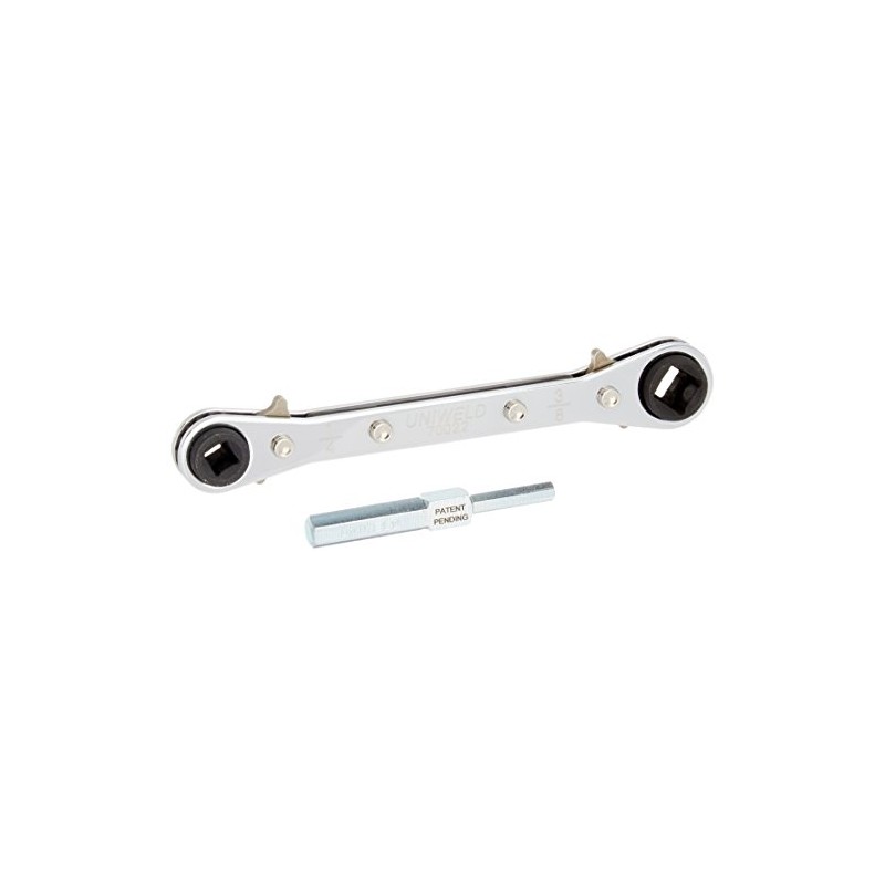 Uniweld 70022 Reversible Ratchet Wrench with DHVA Dual Hex Wrench