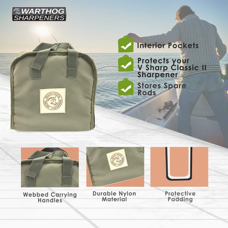 Warthog V-Sharp Classic II Field Case - Green