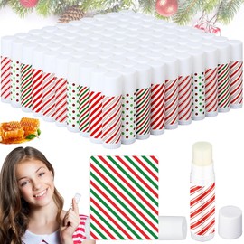 Dunzy 100 Pack Employee Appreciation Gifts Lip Balm Bulk Thank You Gifts for Women Employee Appreciation Gift for Women Men Coworkers Staff Teacher Nurse Adult Bridal Wedding Favors(Stripes)