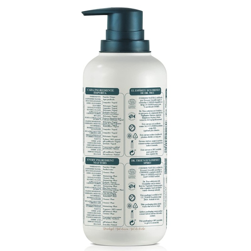 Dr. Tree DermoProtective Shower Gel for Frequent Use, Suitable for