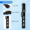 GSE GAMES&SPORT EXPERT 2x2 Deluxe Hard Billiard Pool Cue Stick