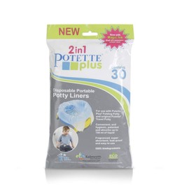 Vital Innovations 2733 Bags for Potette Plus Liners – White