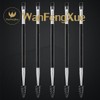 WanFengXue 5 Pieces Duo Eyebrow Brush 2 in 1Angled Eye