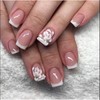 Handmade Nails 3D Embossed Press on Nails Short Square MABKJLF