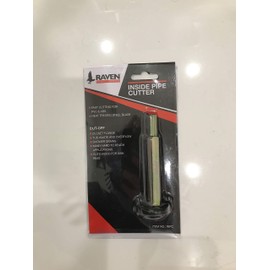 Raven R1242 Inside Cutter with Saw-Toothed PVC, CPVC and ABS Pipes, Heat-Treated Steel (Bonus Blade Included)