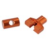 Brake Rod Nut Aluminium Anodized Orange for Simson S50, S51,