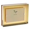 TIZO Design 5x7 Thick Lucite Block Picture Frame, Boutique Quality