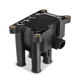 A-Premium Bobina de encendido compatible con Ford Fiesta 2011-2019 L4 1.6L 2.0L frontal