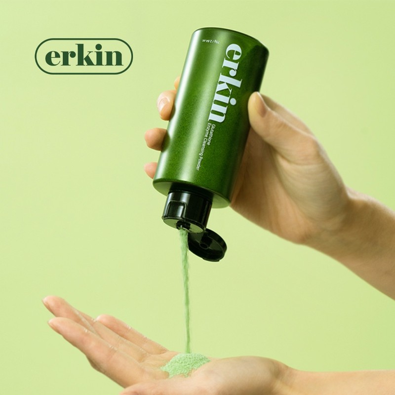 Erkin Glutathione Enzyme Cleansing Powder 75g Mildly Acidic Enzyme Cleanser